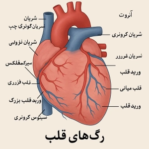 رگ‌های قلب